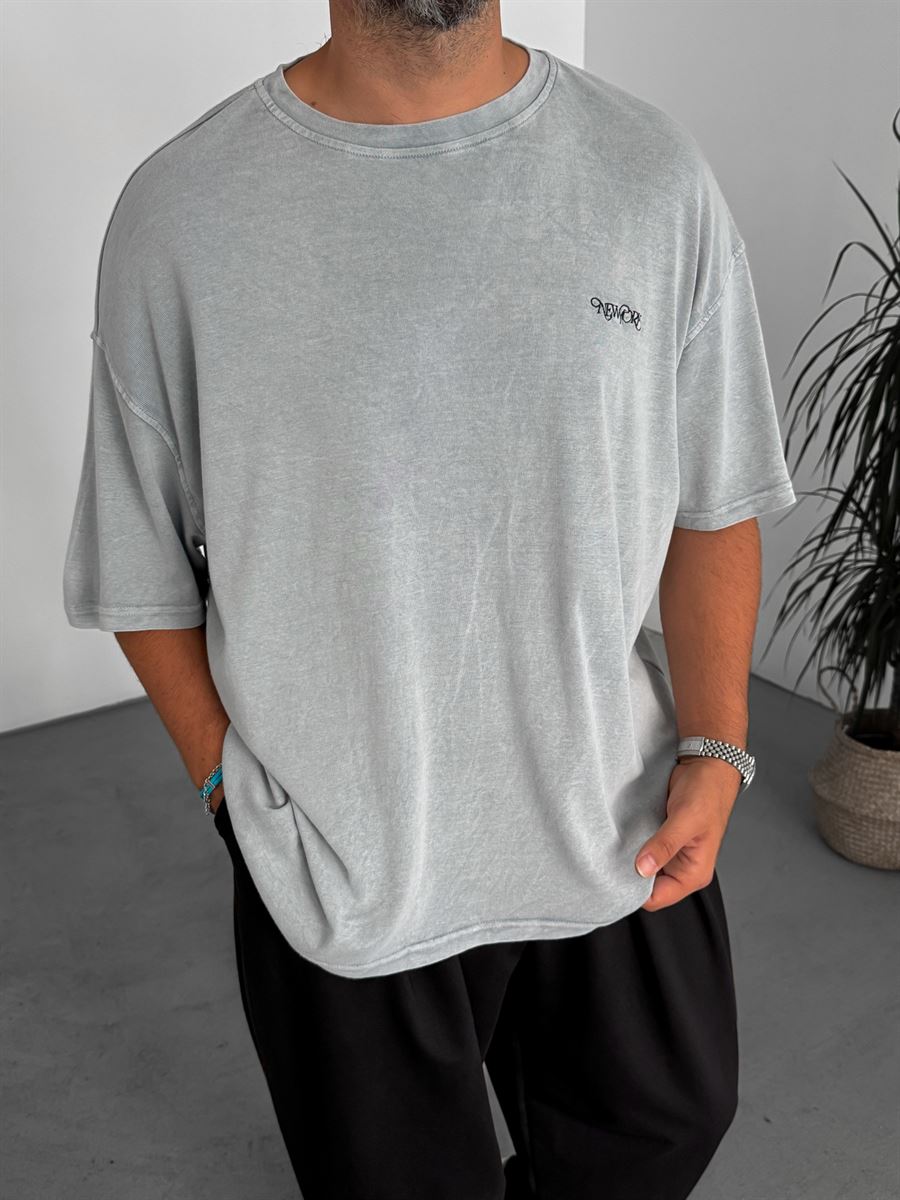 New York Embroidered T-Shirt