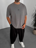 C-Embossed Washed T-Shirt