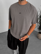 C-Embossed Washed T-Shirt