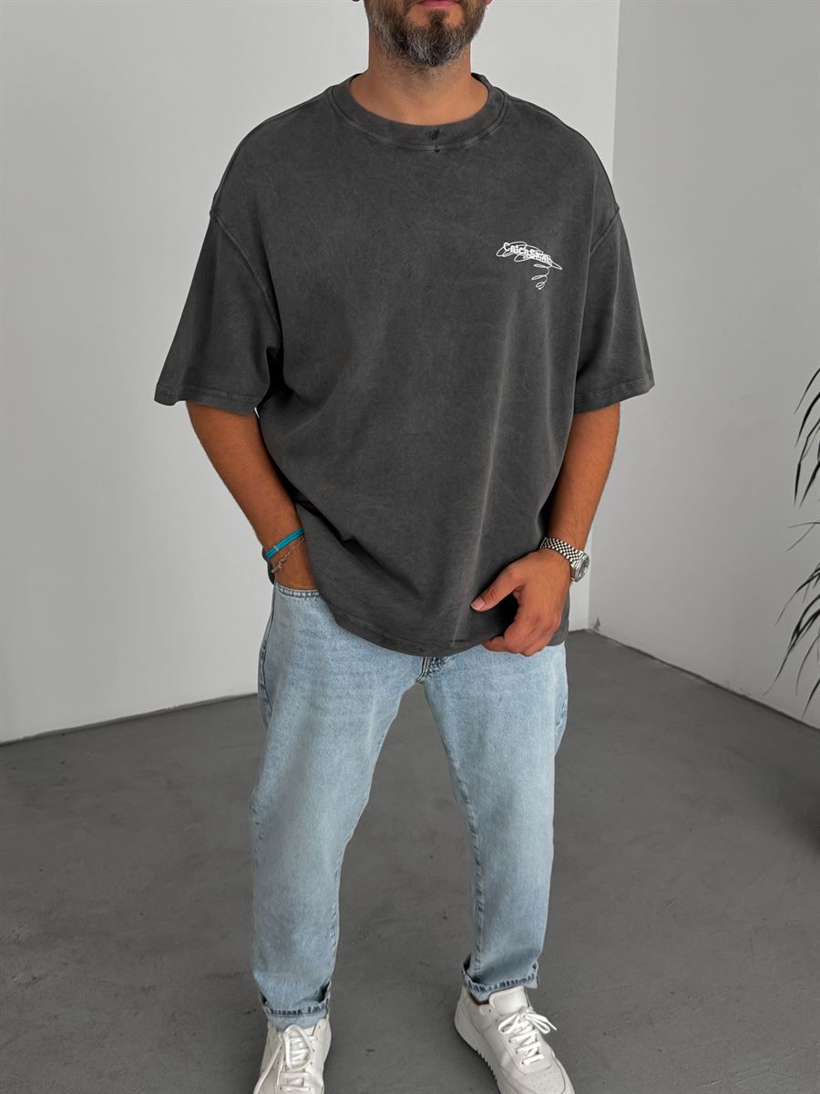 CS Printed Washed T-Shirt