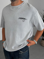 CS Printed Washed T-Shirt