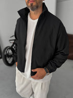 Seersucker Fabric Seasonal Jacket