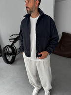 Seersucker Fabric Seasonal Jacket