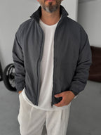 Seersucker Fabric Seasonal Jacket