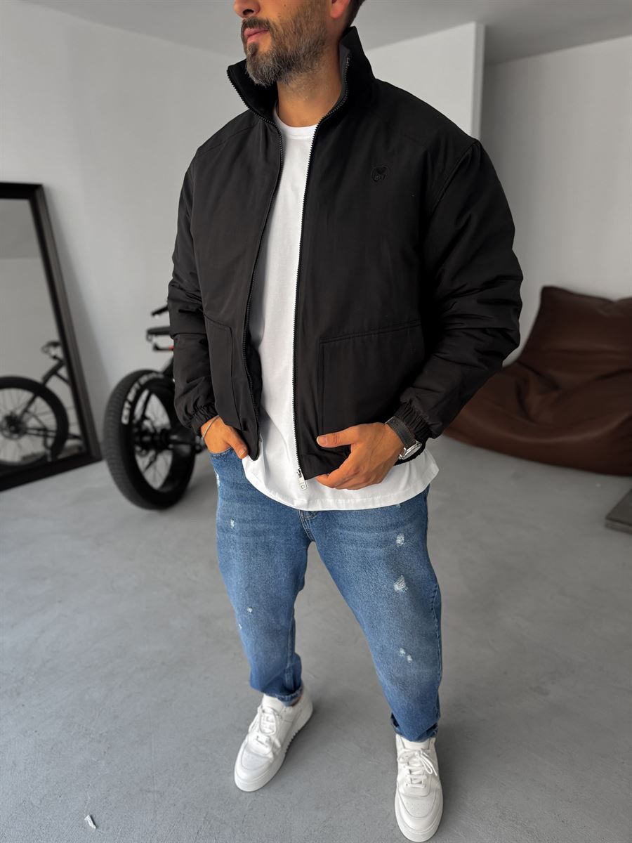 Embroidered Bomber Jacket