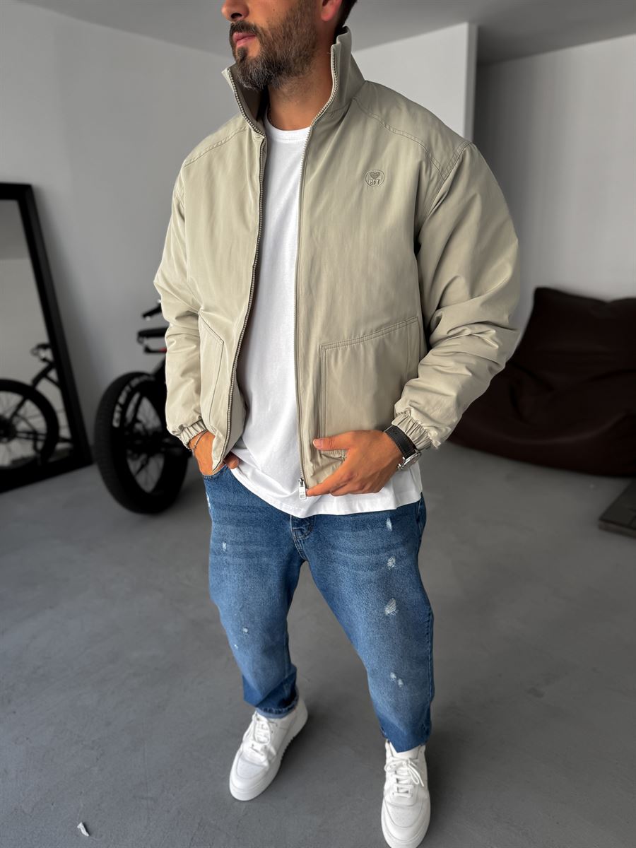 Embroidered Bomber Jacket