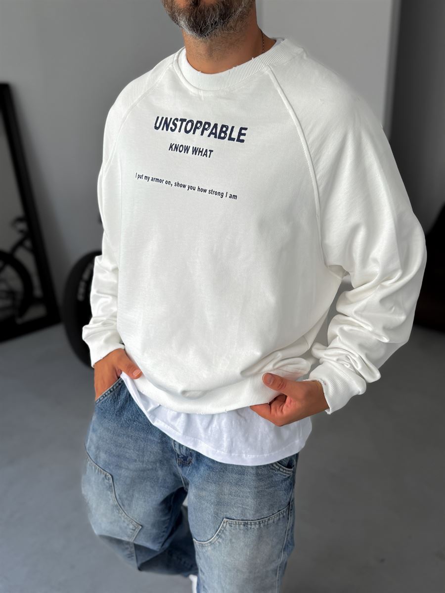 Unstoppable Printed Sweatshirt