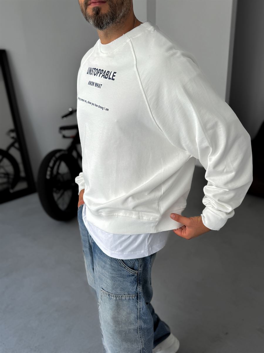 Unstoppable Printed Sweatshirt