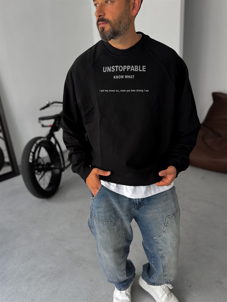 Unstoppable Printed Sweatshirt