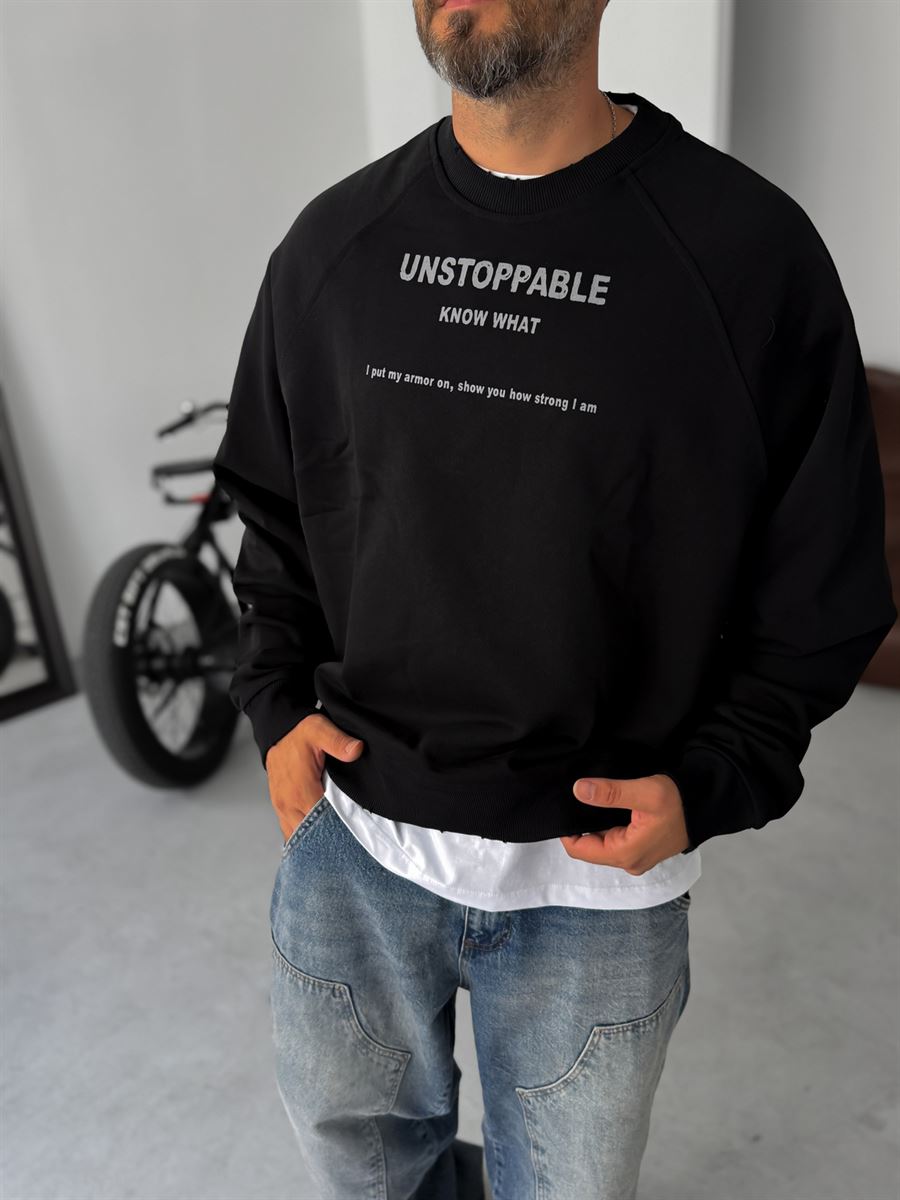 Unstoppable Printed Sweatshirt