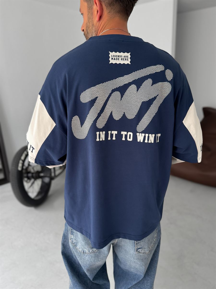 83 Embossed Patchwork Sweatshirt