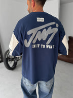 83 Embossed Patchwork Sweatshirt