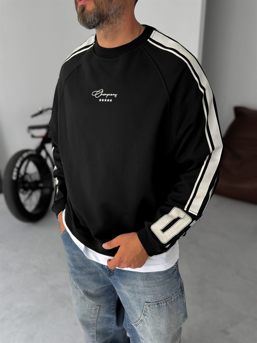 Champions Printed Patchwork Sweatshirt