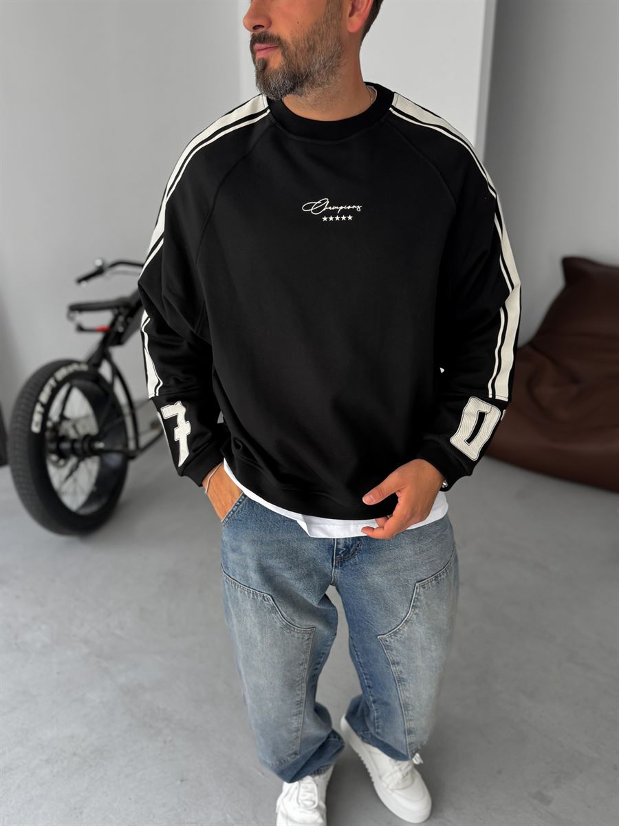 Champions Printed Patchwork Sweatshirt