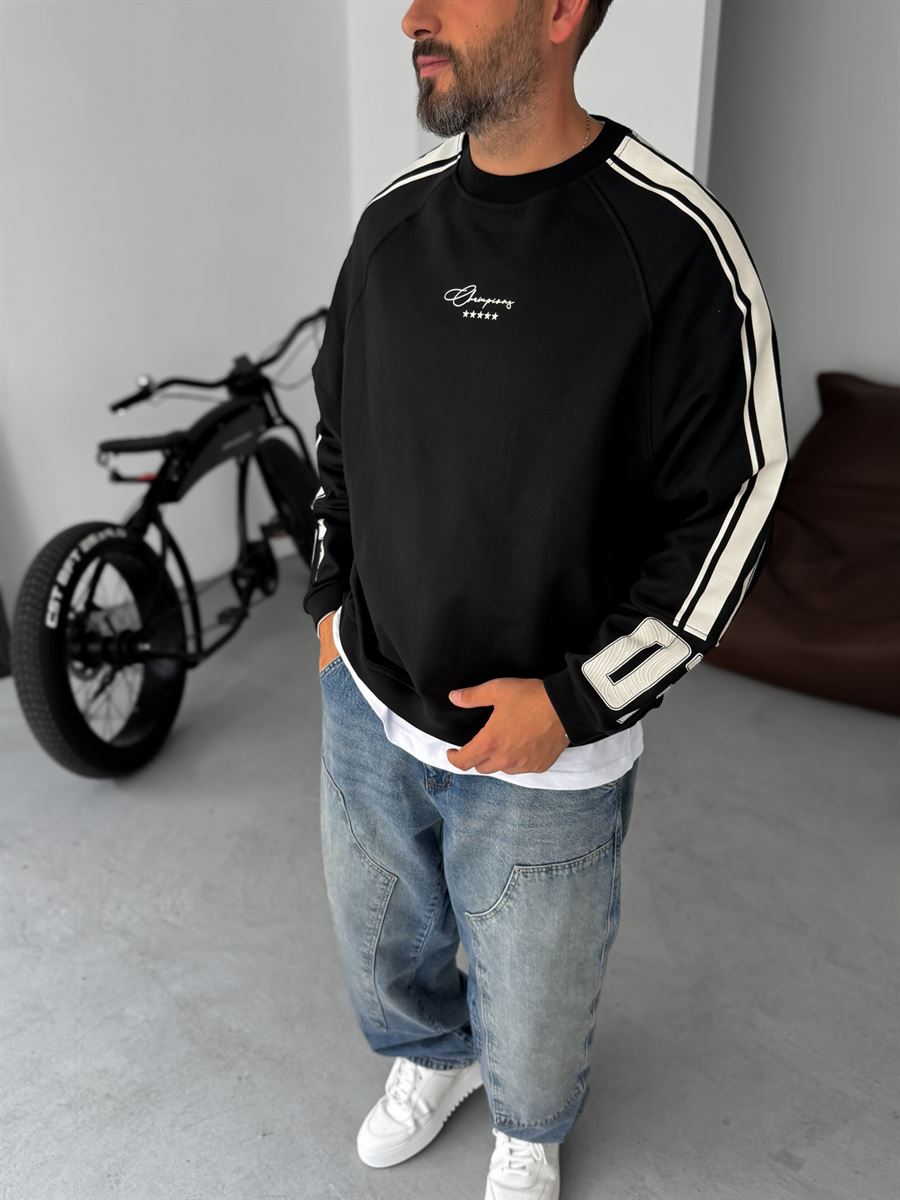 Champions Printed Patchwork Sweatshirt