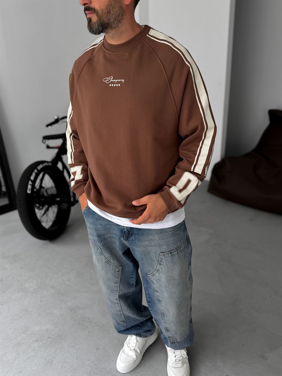 Champions Printed Patchwork Sweatshirt