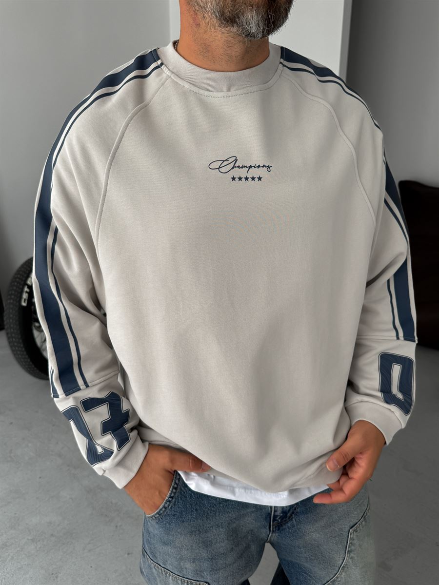 Champions Printed Patchwork Sweatshirt