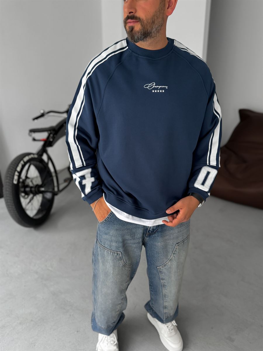 Champions Printed Patchwork Sweatshirt