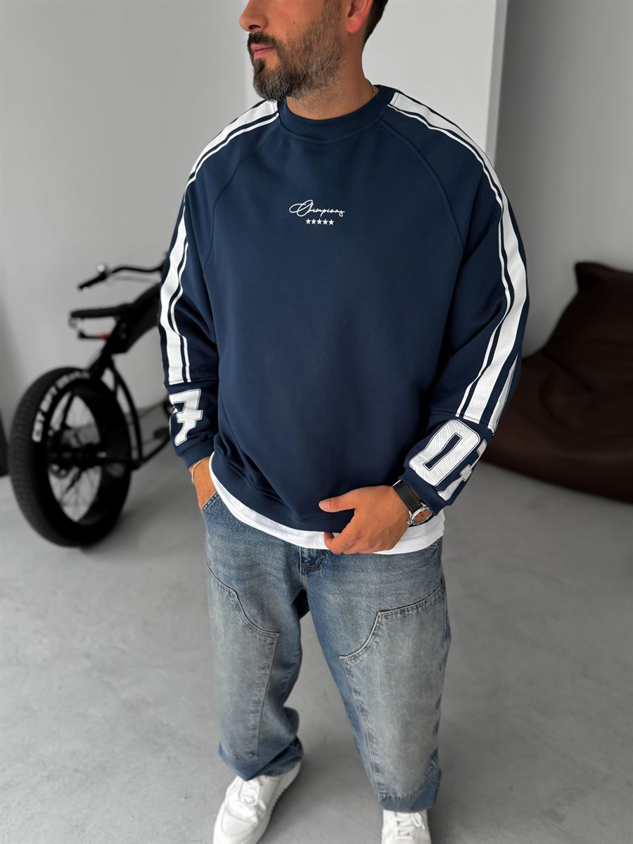 Champions Printed Patchwork Sweatshirt