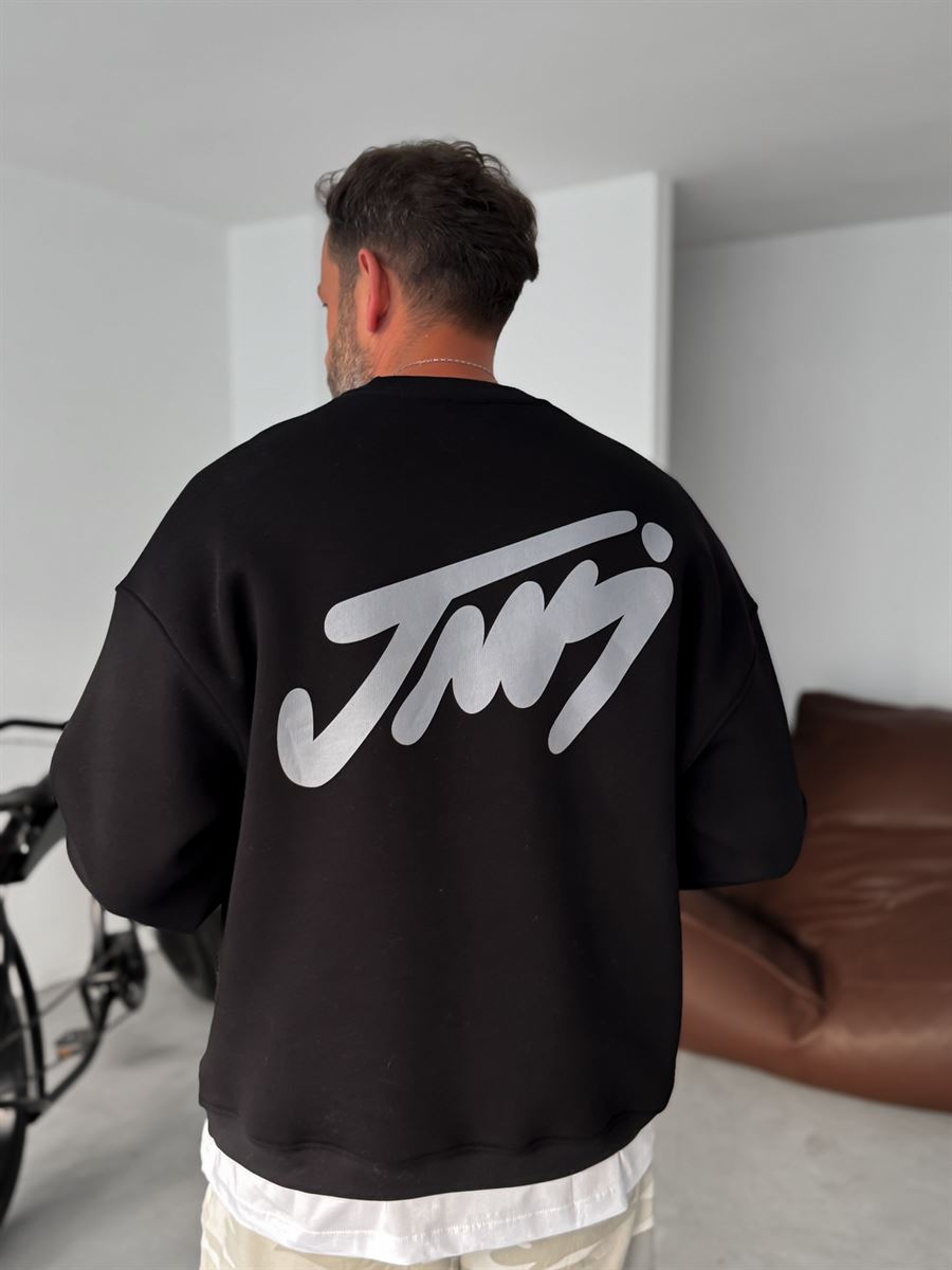 Basic Printed Sweatshirt