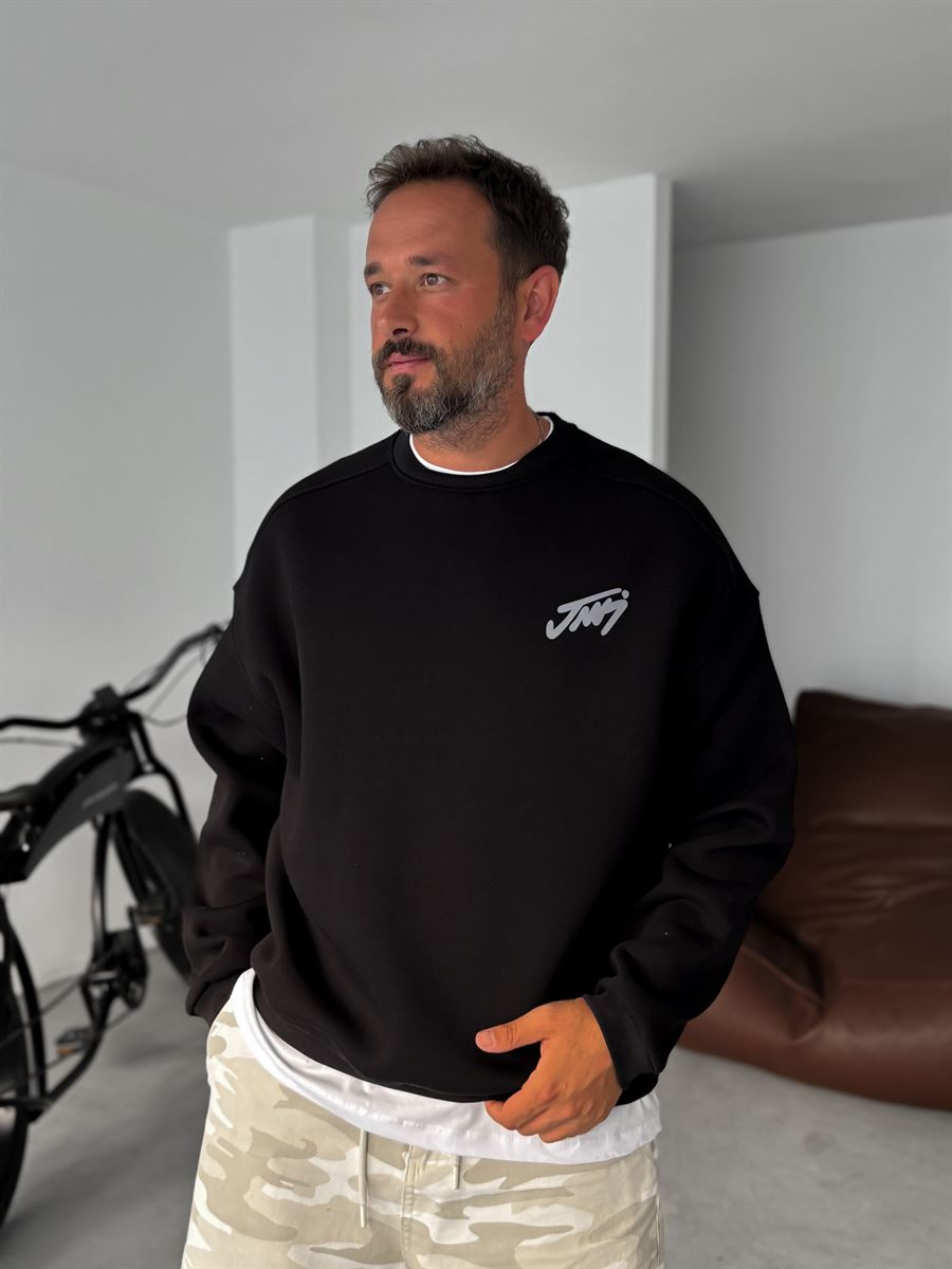 Basic Printed Sweatshirt