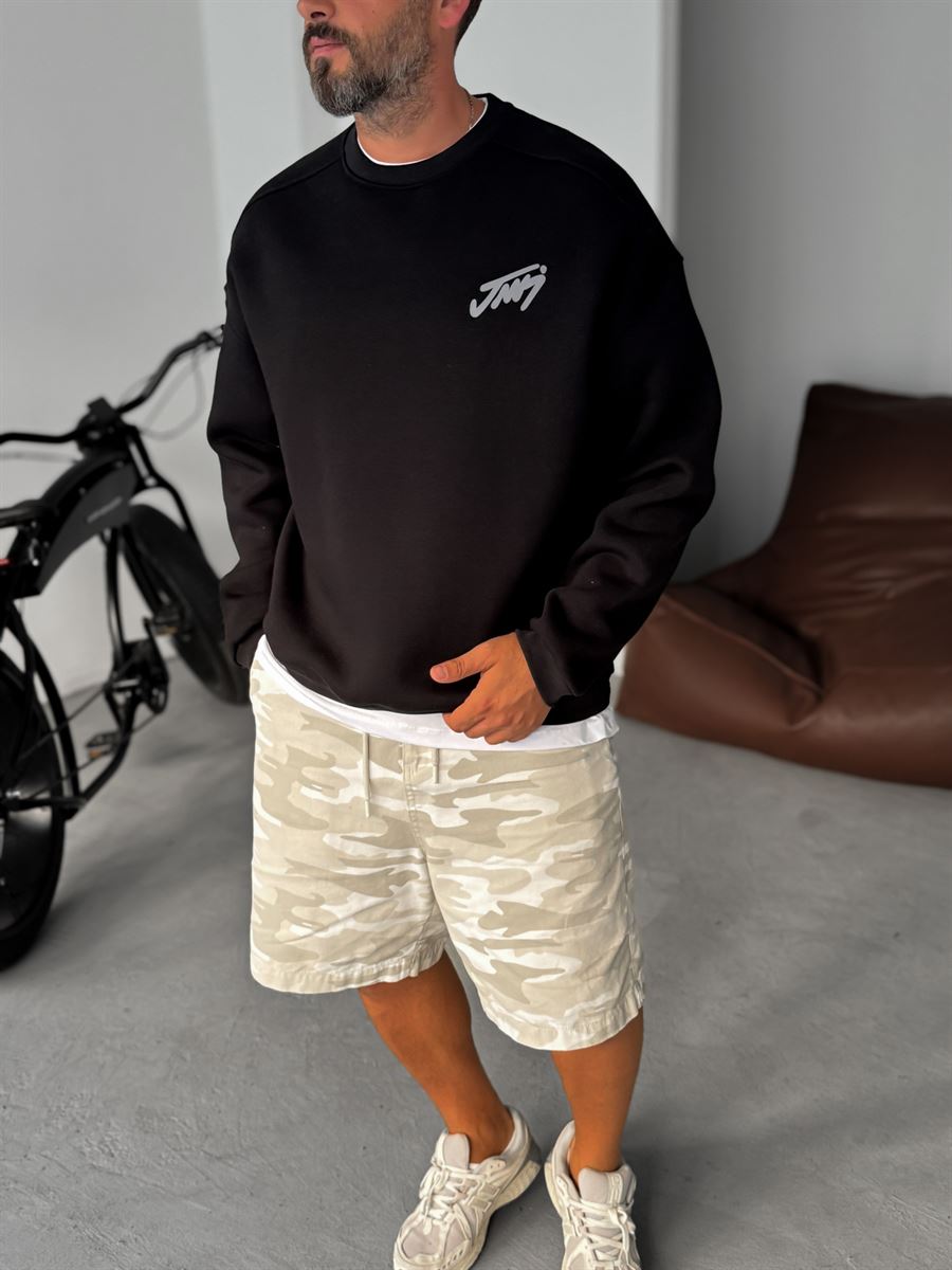 Basic Printed Sweatshirt