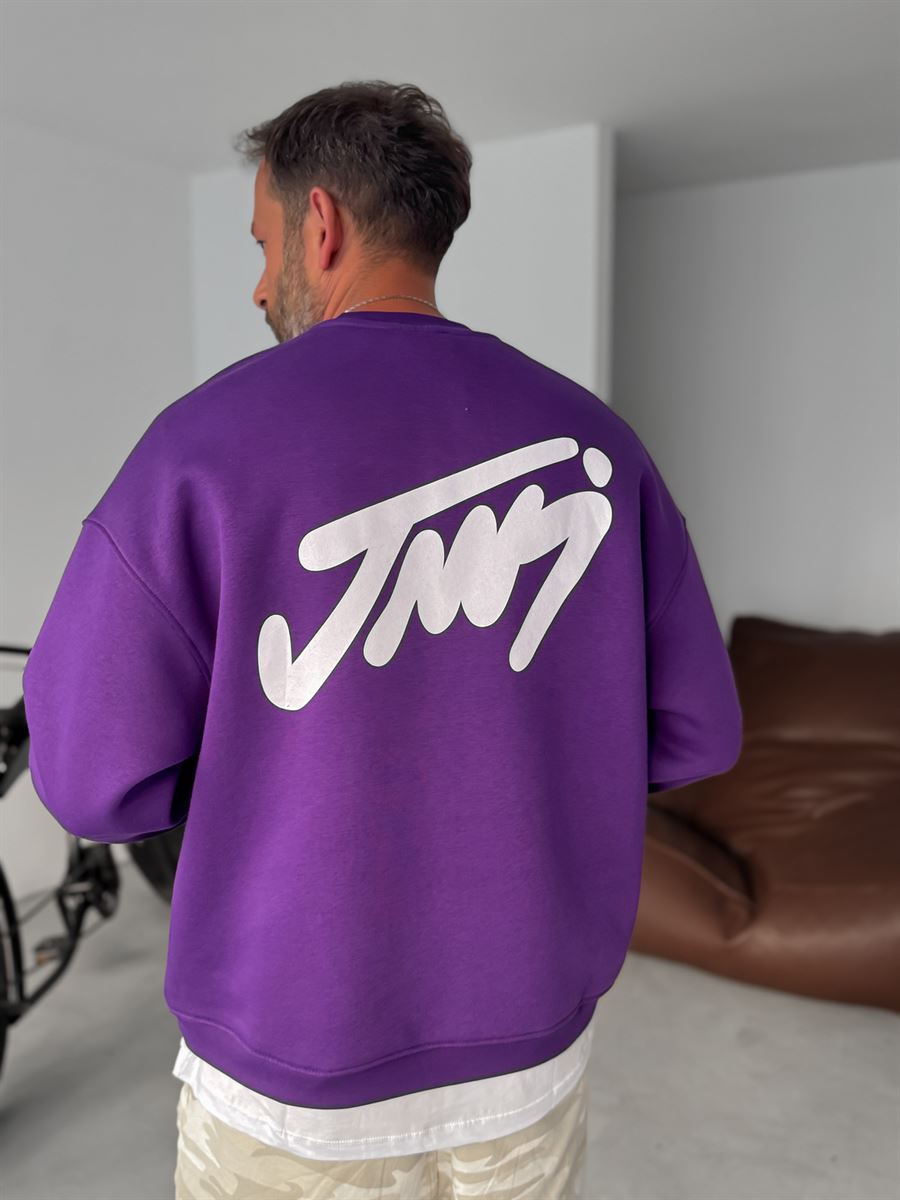 Basic Printed Sweatshirt