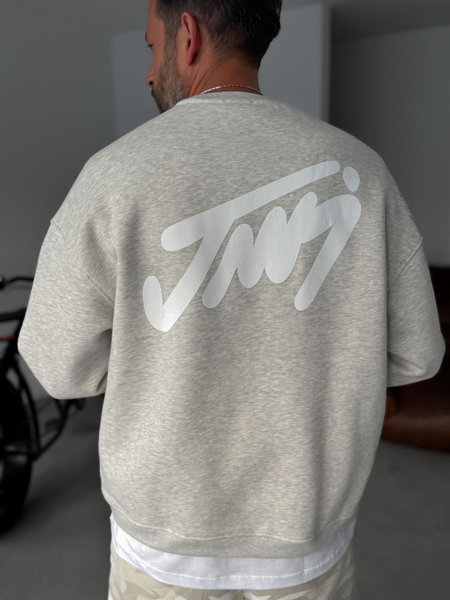 Basic Printed Sweatshirt