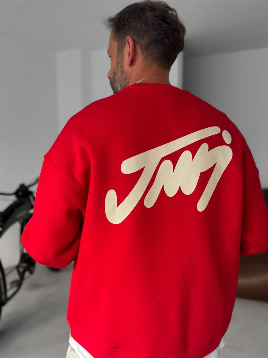 Basic Printed Sweatshirt