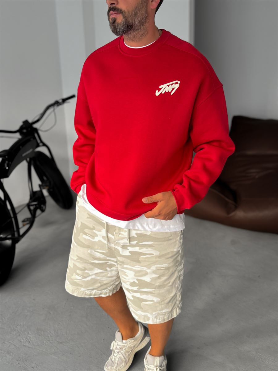 Basic Printed Sweatshirt