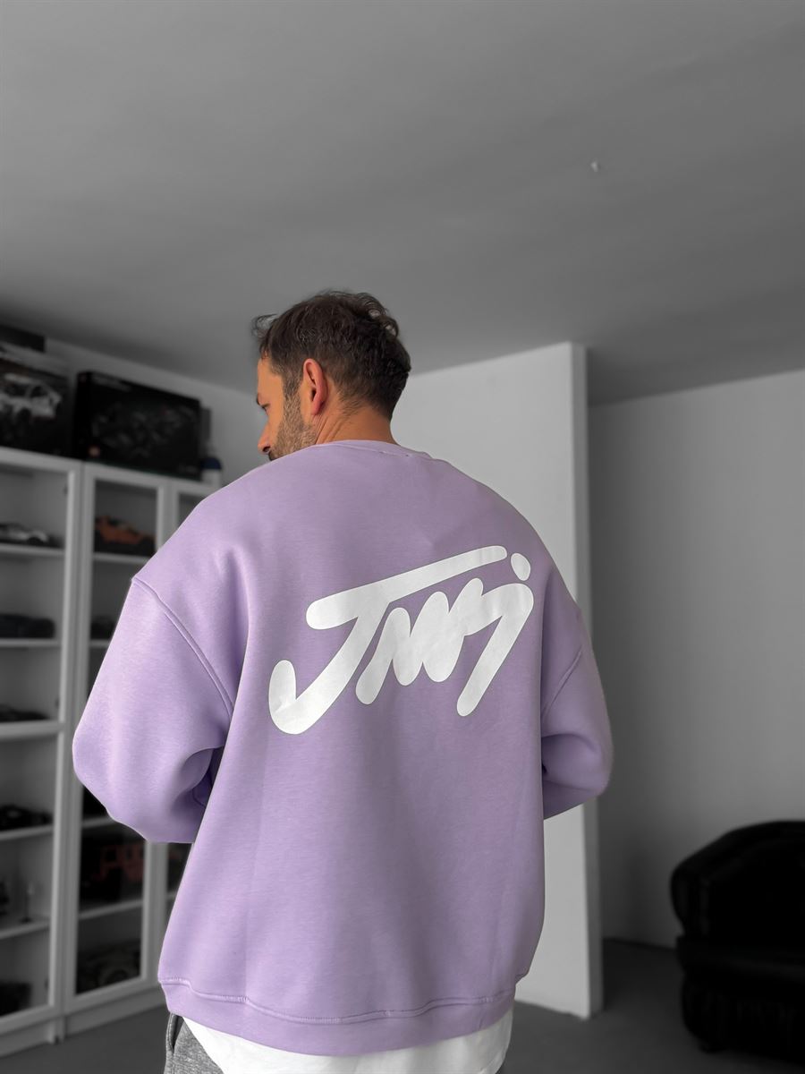 Basic Printed Sweatshirt