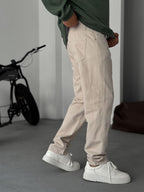 Distressed Detail Baggy Jean