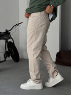 Distressed Detail Baggy Jean