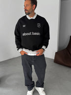 About Ribbed Oversize Sweatshirt