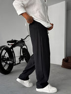 Tencel Fabric Relaxed Fit Pants