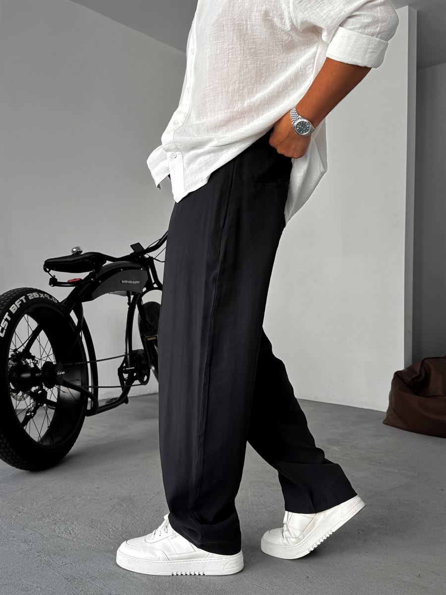 Tencel Fabric Relaxed Fit Pants