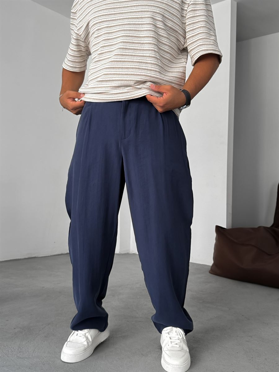 Tencel Fabric Relaxed Fit Pants