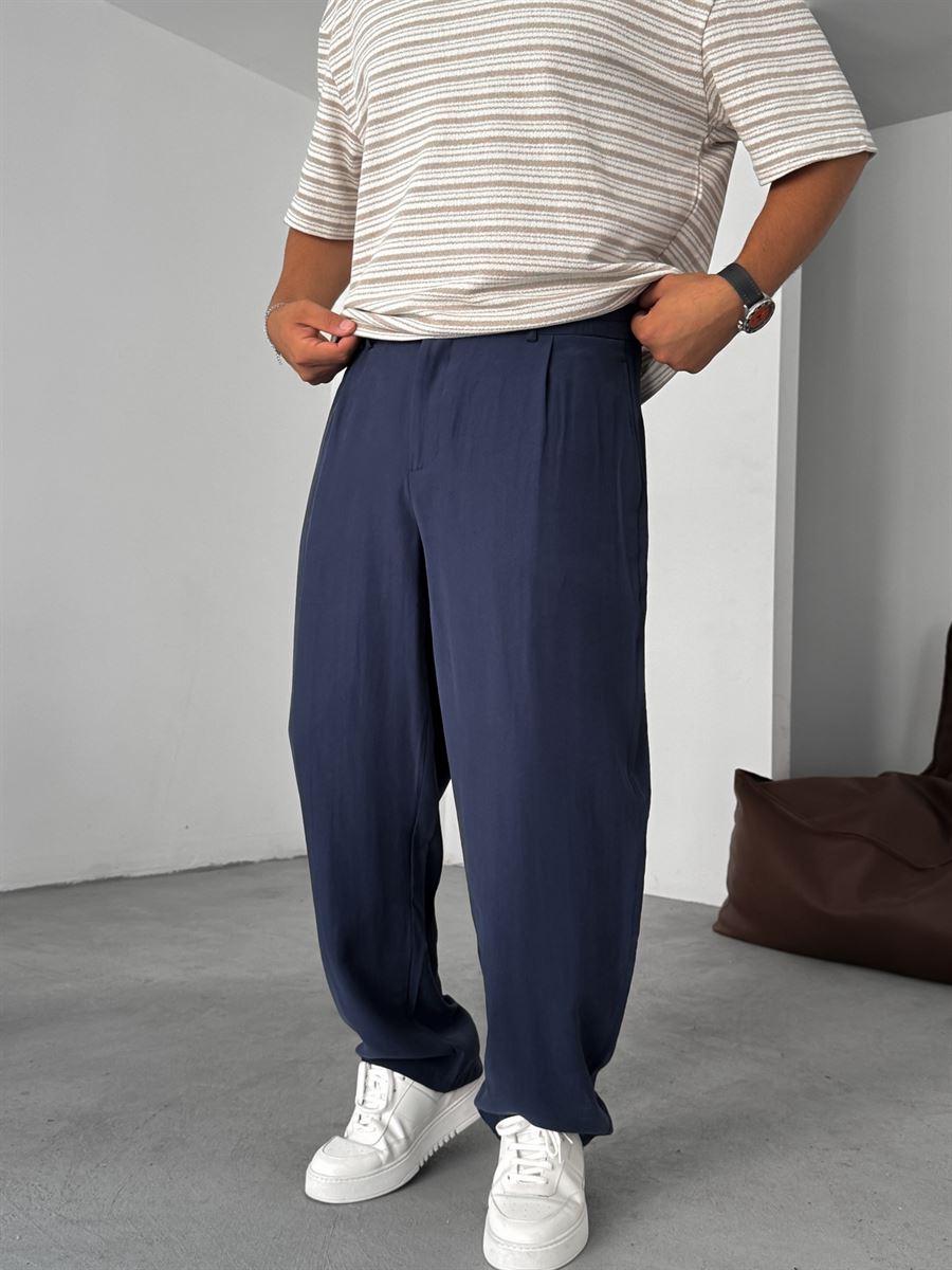 Tencel Fabric Relaxed Fit Pants