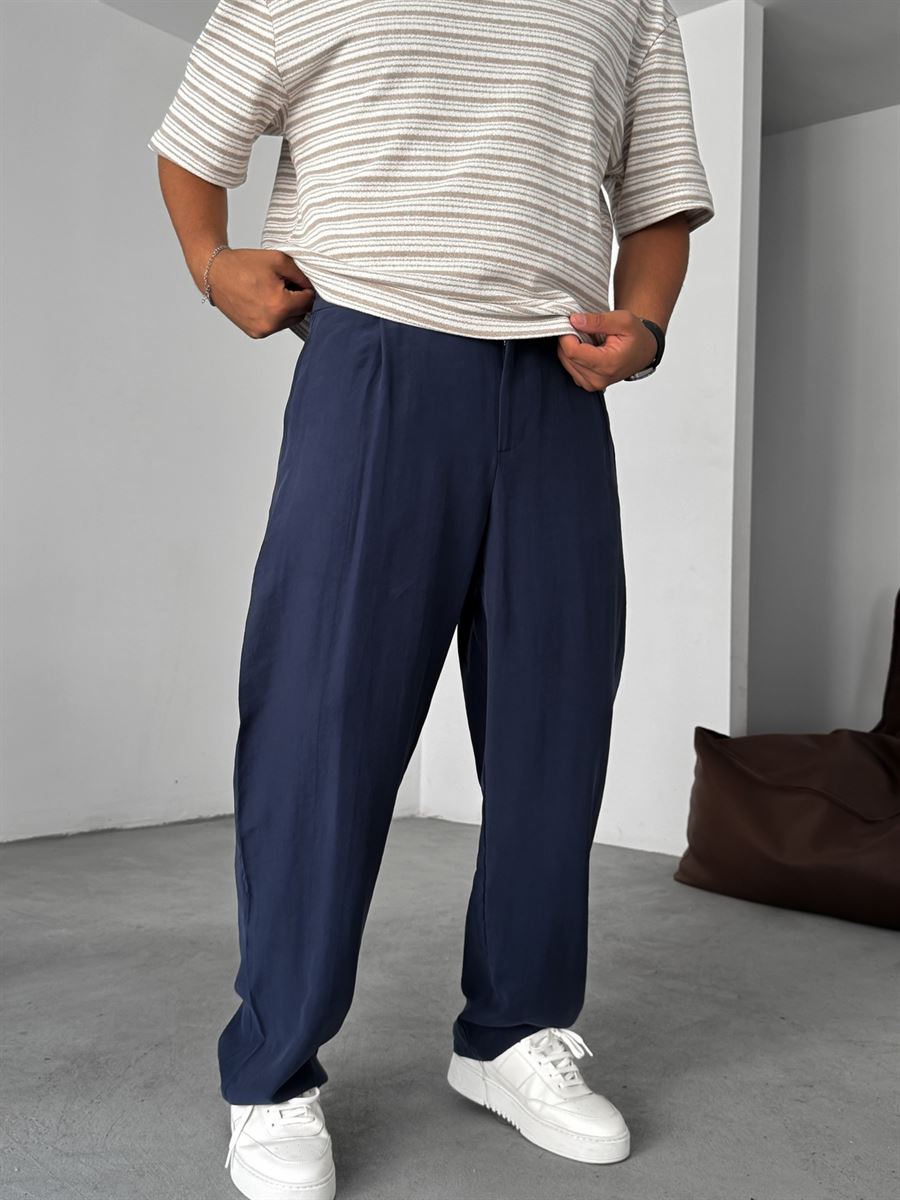 Tencel Fabric Relaxed Fit Pants