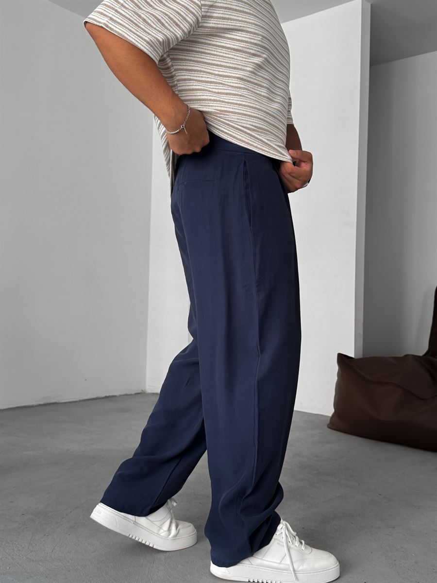 Tencel Fabric Relaxed Fit Pants