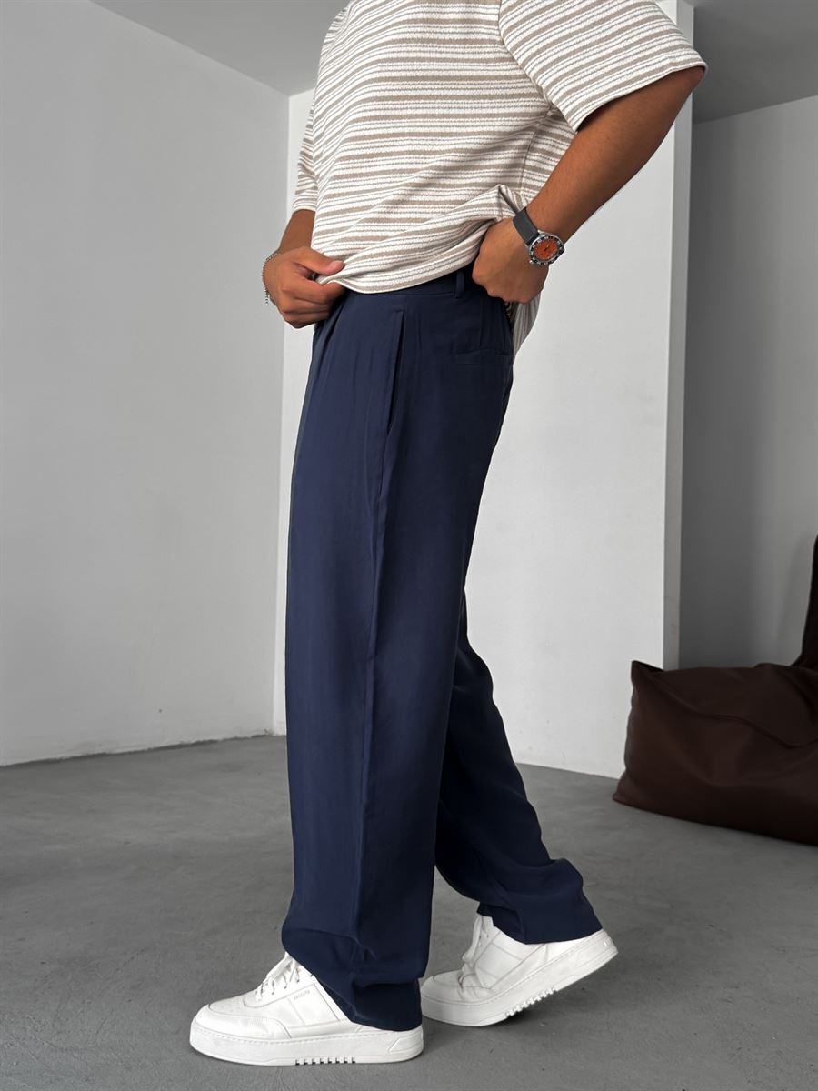 Tencel Fabric Relaxed Fit Pants