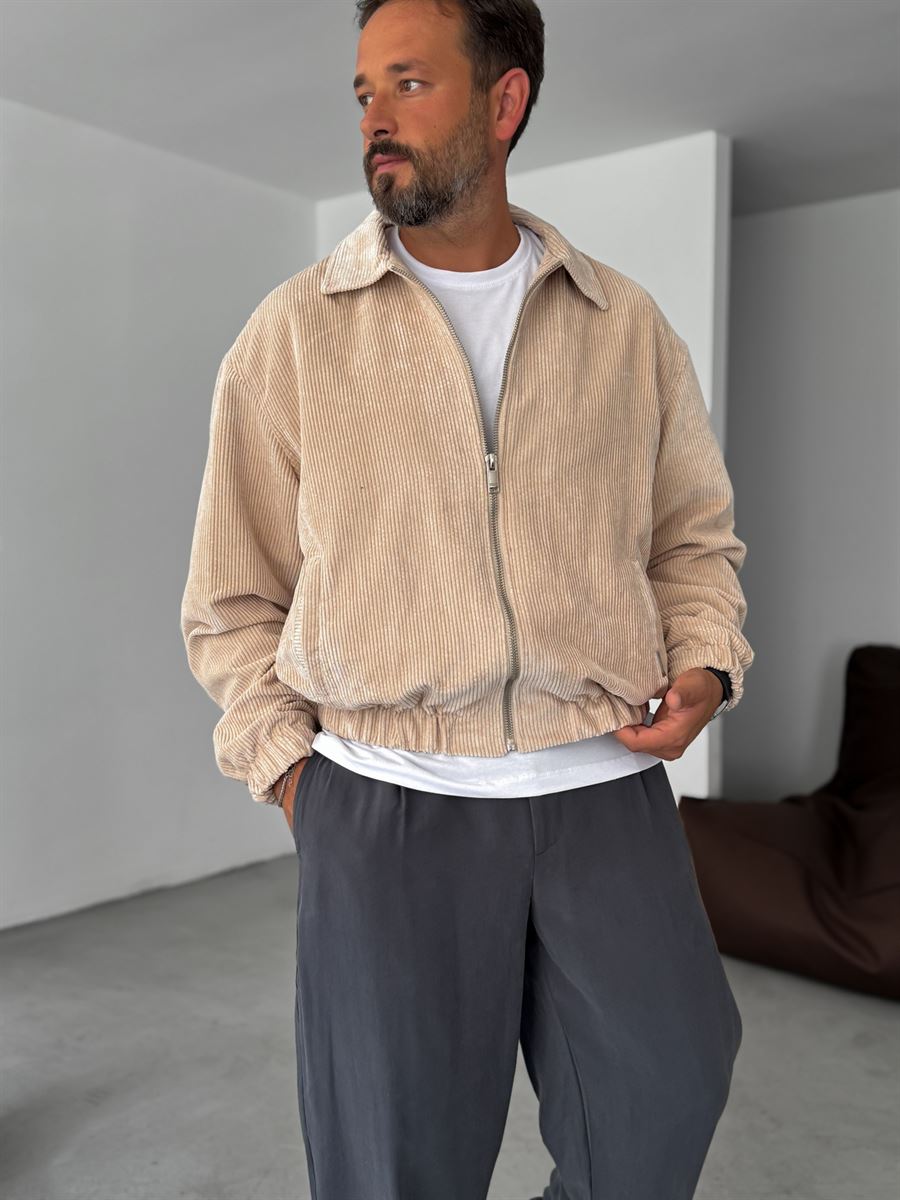 Seasonal Corduroy Bomber Jacket