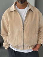 Seasonal Corduroy Bomber Jacket