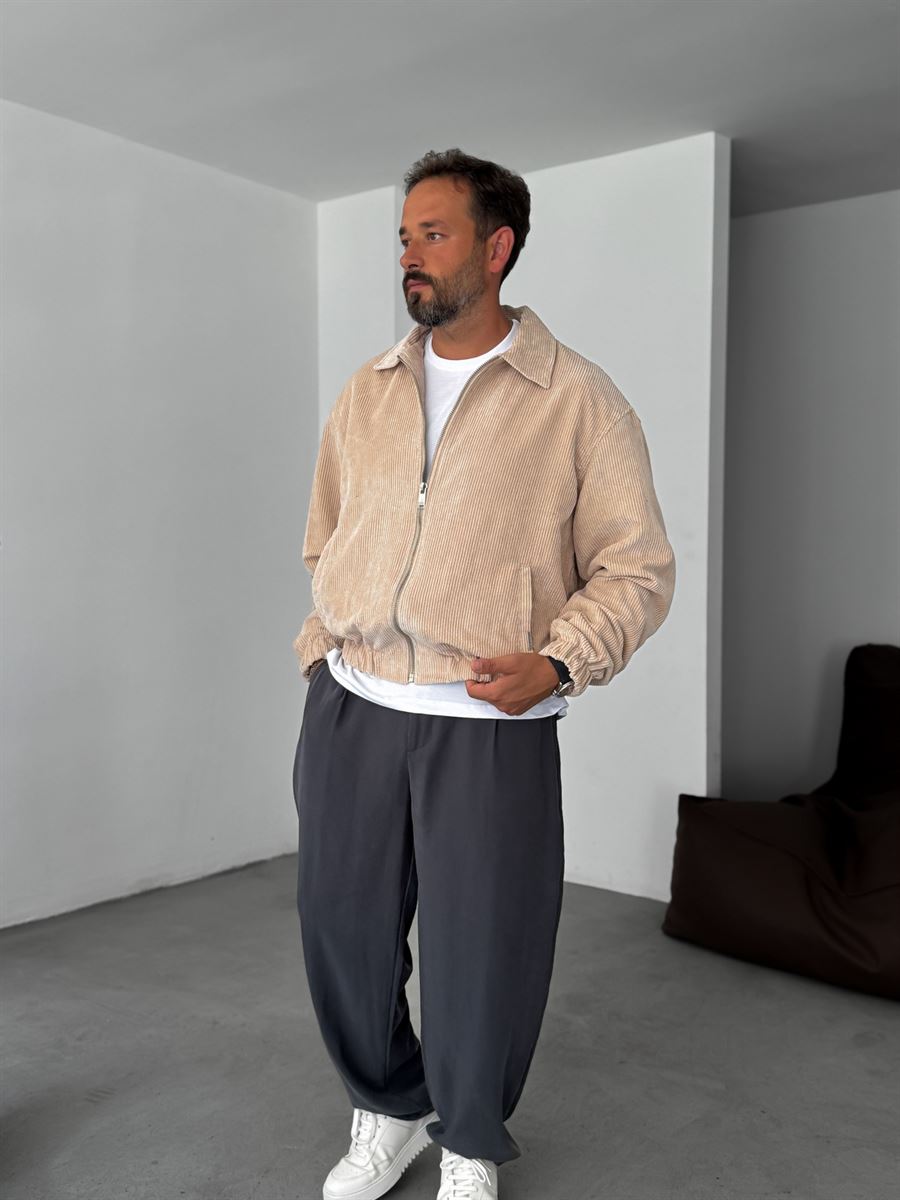 Seasonal Corduroy Bomber Jacket