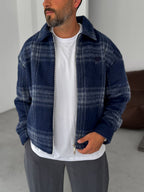 Plaid Cashmere Jacket