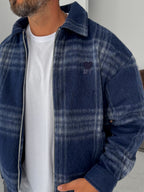 Plaid Cashmere Jacket