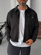 Boxy Fit Double Pocket Jacket