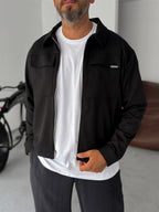 Boxy Fit Double Pocket Jacket