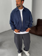 Tencel Fabric Washed Double Pocket Jacket