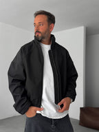 Technical Fabric Bomber Jacket